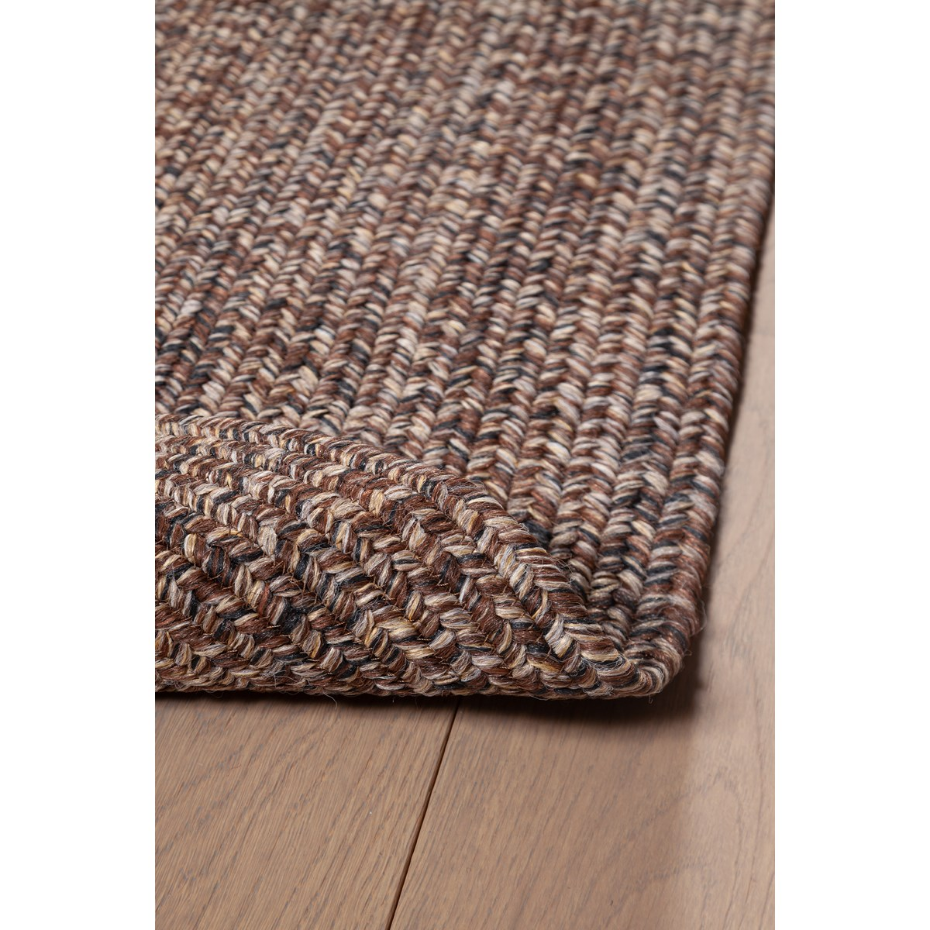 Tapis rond ou oval style jute intérieur extérieur JUTY
