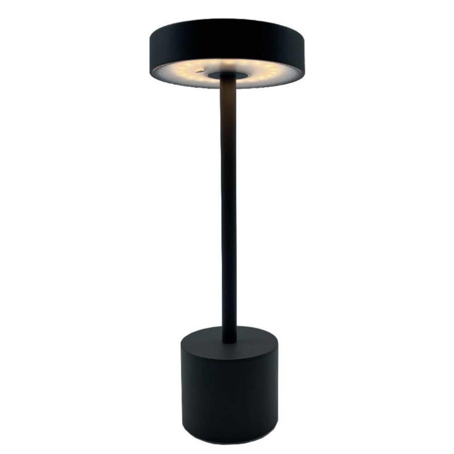 Lampe de table sans fil ROBY Gris H30cm
