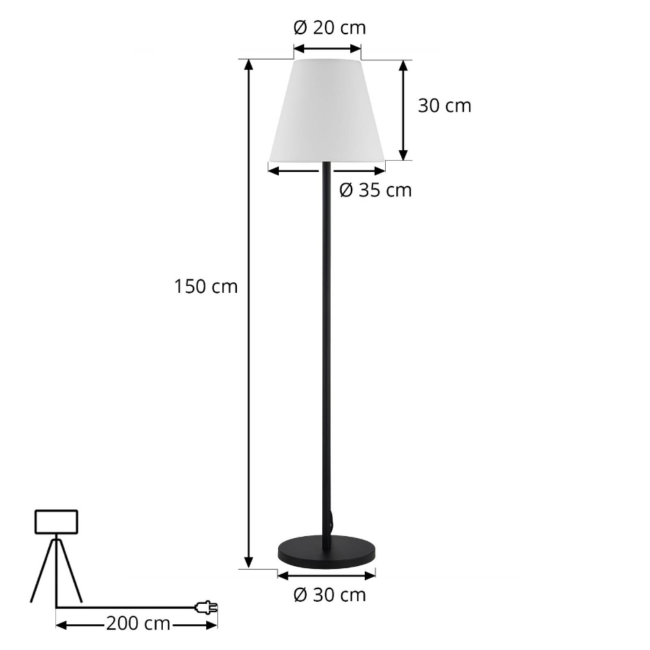 Luminaire de terrasse  moderne, Jaimy