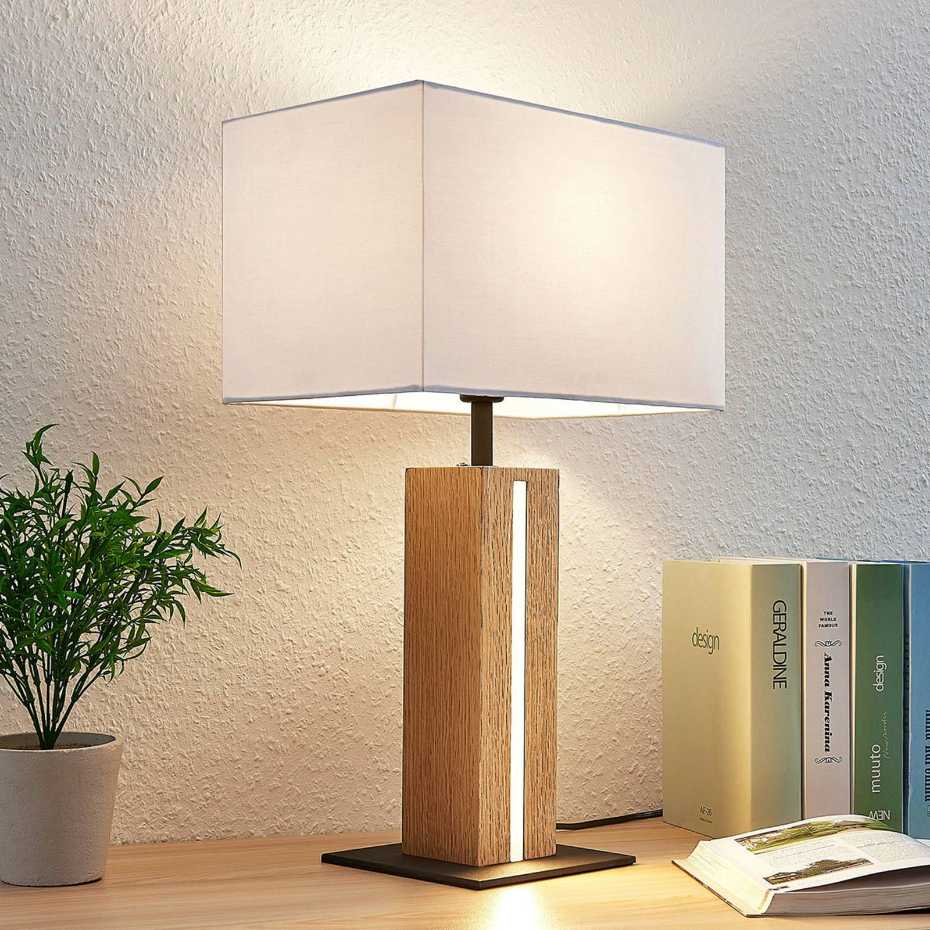 Lampe à poser en textile moderne, Garry