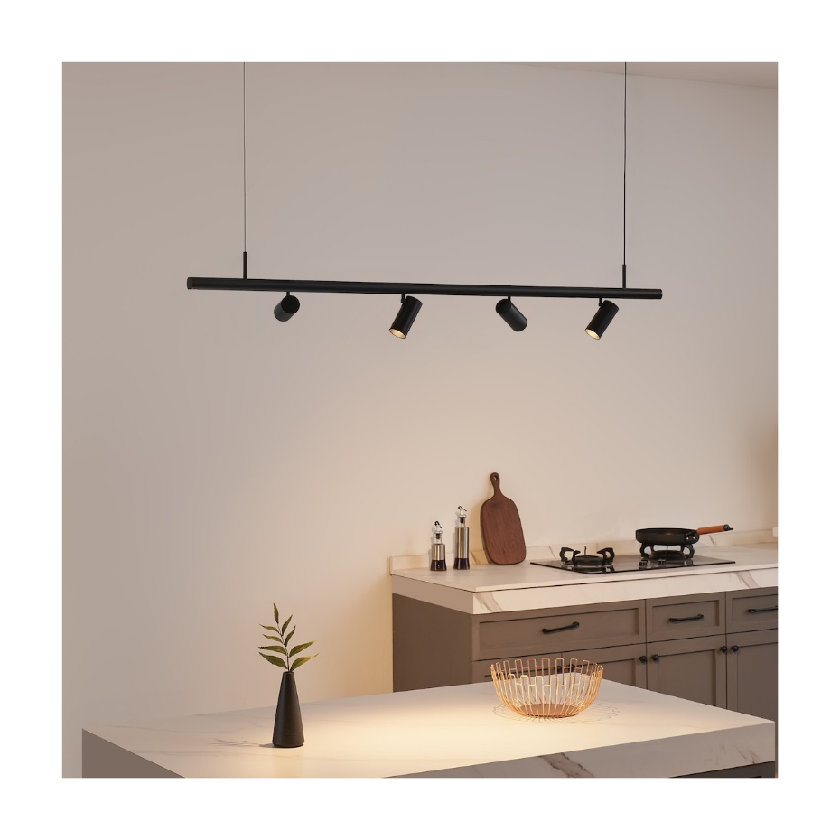 Suspension 4 spots LED aimantés - LYNE