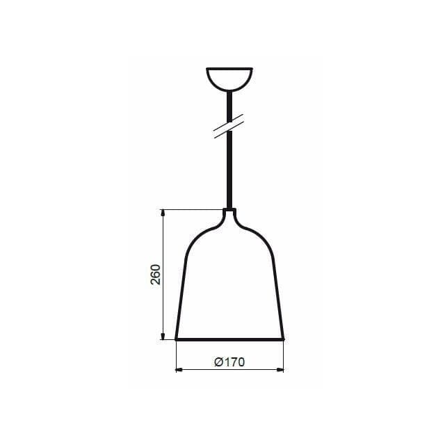 Suspension en métal design, D.17 , BOTTLE PM