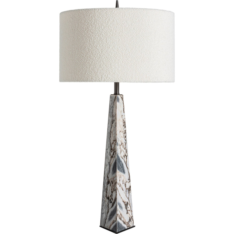 Lampe de salon en marbre style art déco