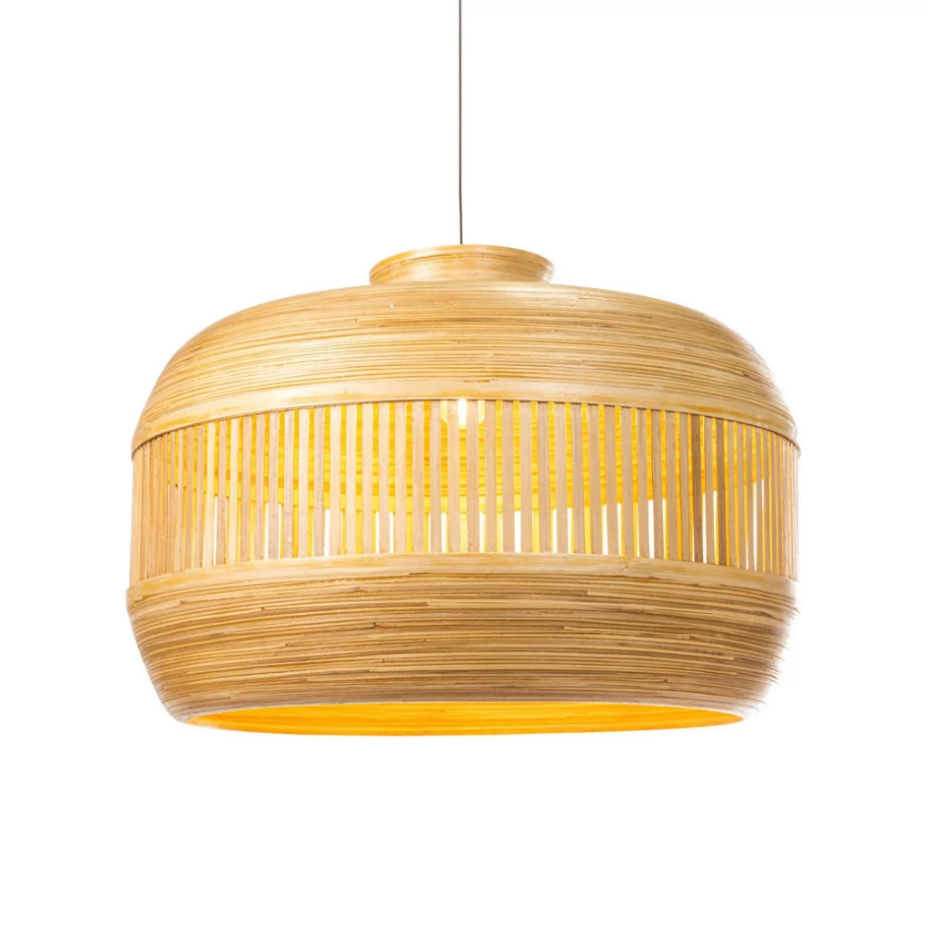 Grande suspension en bambou design MARLY