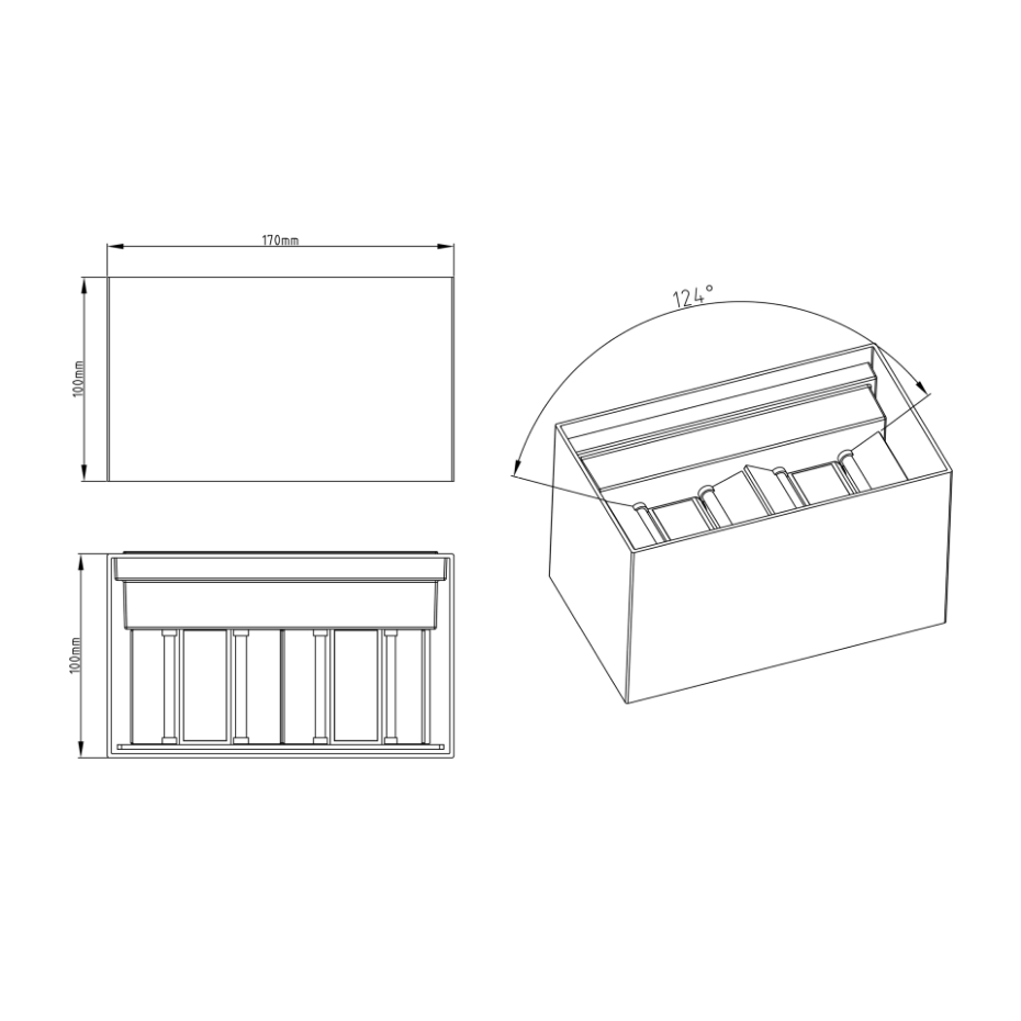 Applique LED jeux de lumières, ROXBURY