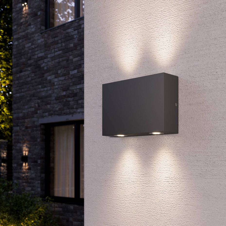 Applique extérieure en aluminium moderneLED