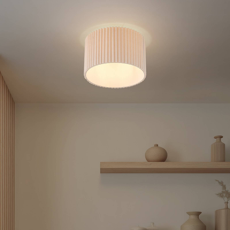 Plafonnier en textile scandinave, Libbie