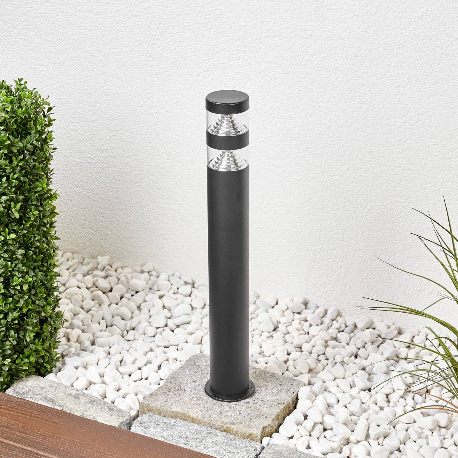 Luminaire extérieur en inox moderneLED