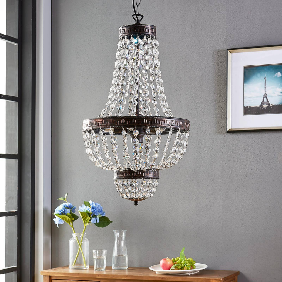 Suspension en cristal antique, Jorve