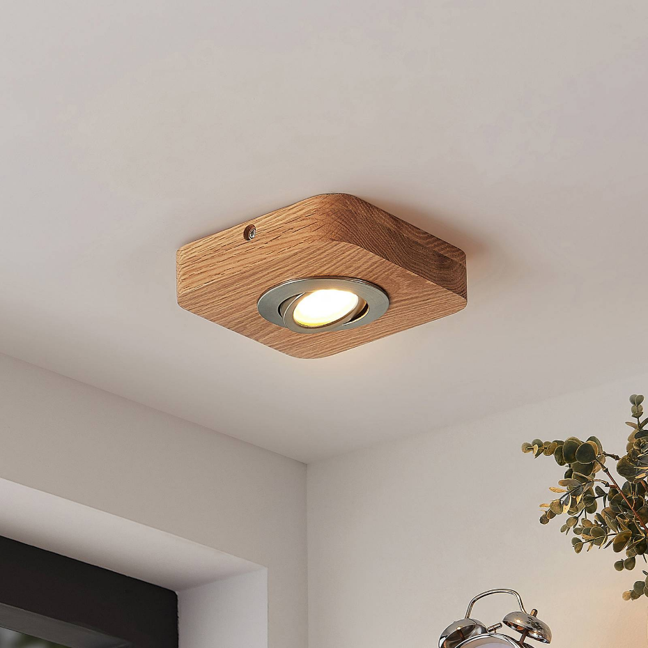 Plafonnier en bois moderneLED, Mikari