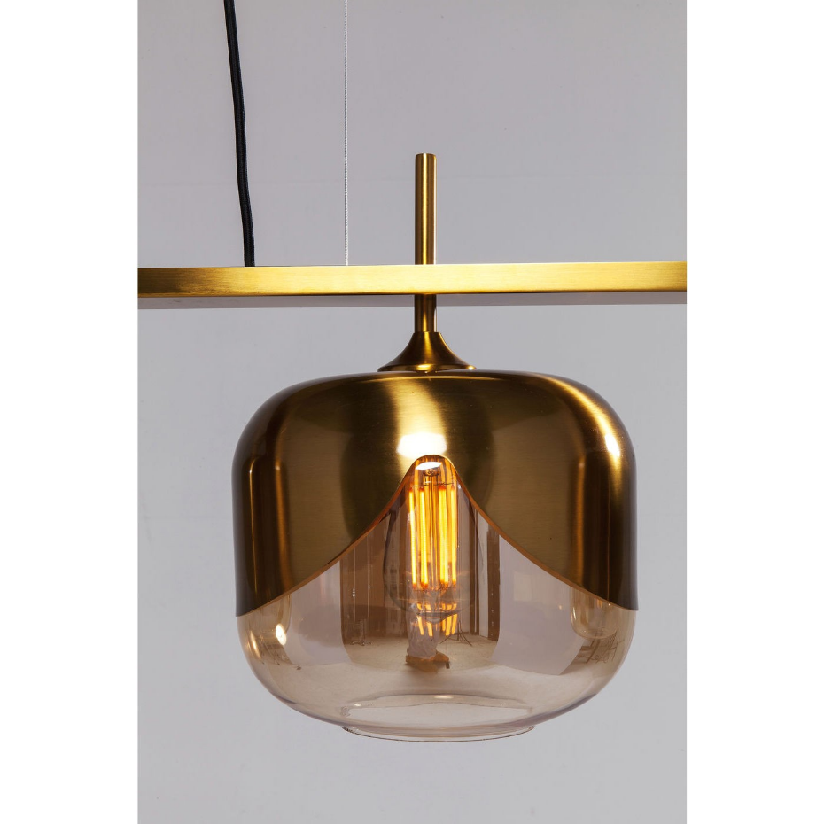 Suspension en verre et acier, GOBLET BALL
