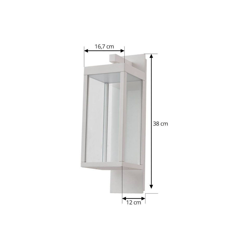 Applique extérieure en aluminium moderneLED