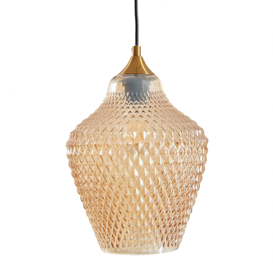 Suspension en verre vintage, Drakar