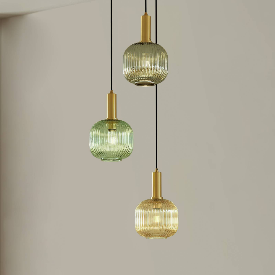 Suspension en verre vintage, Dorotoe
