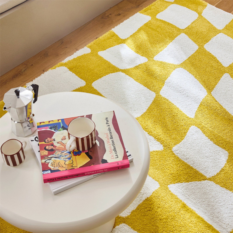 Tapis rectangulaire en polypropylène GROOVY
