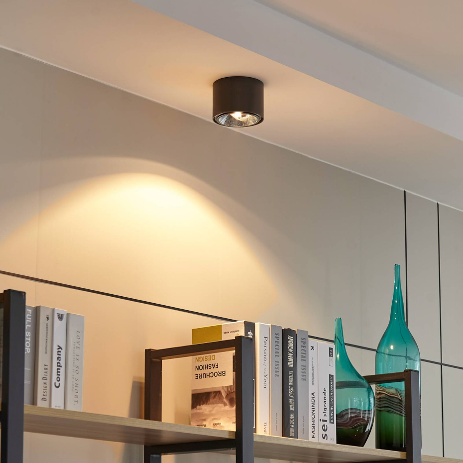 Spot en aluminium moderne, Mabel