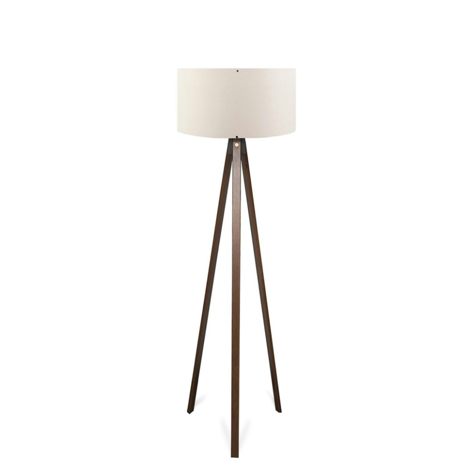 Lampadaire trépied en bois KILIS
