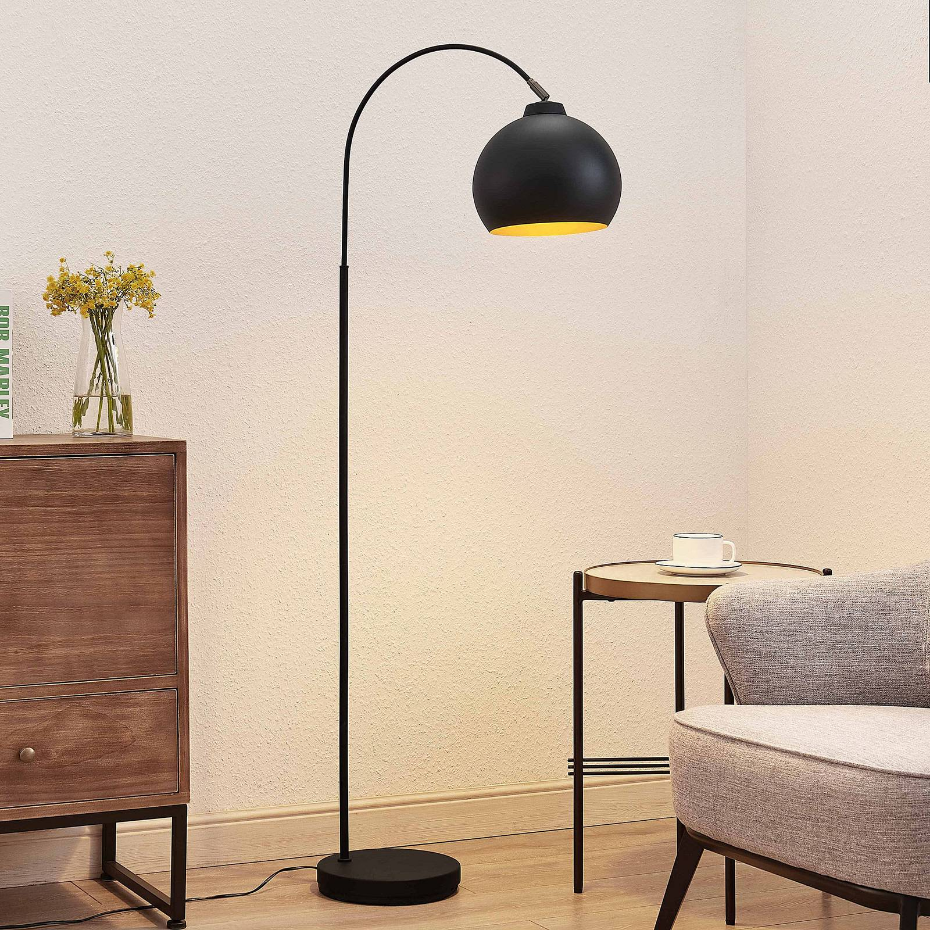 Lampadaire en métal moderne, Minali