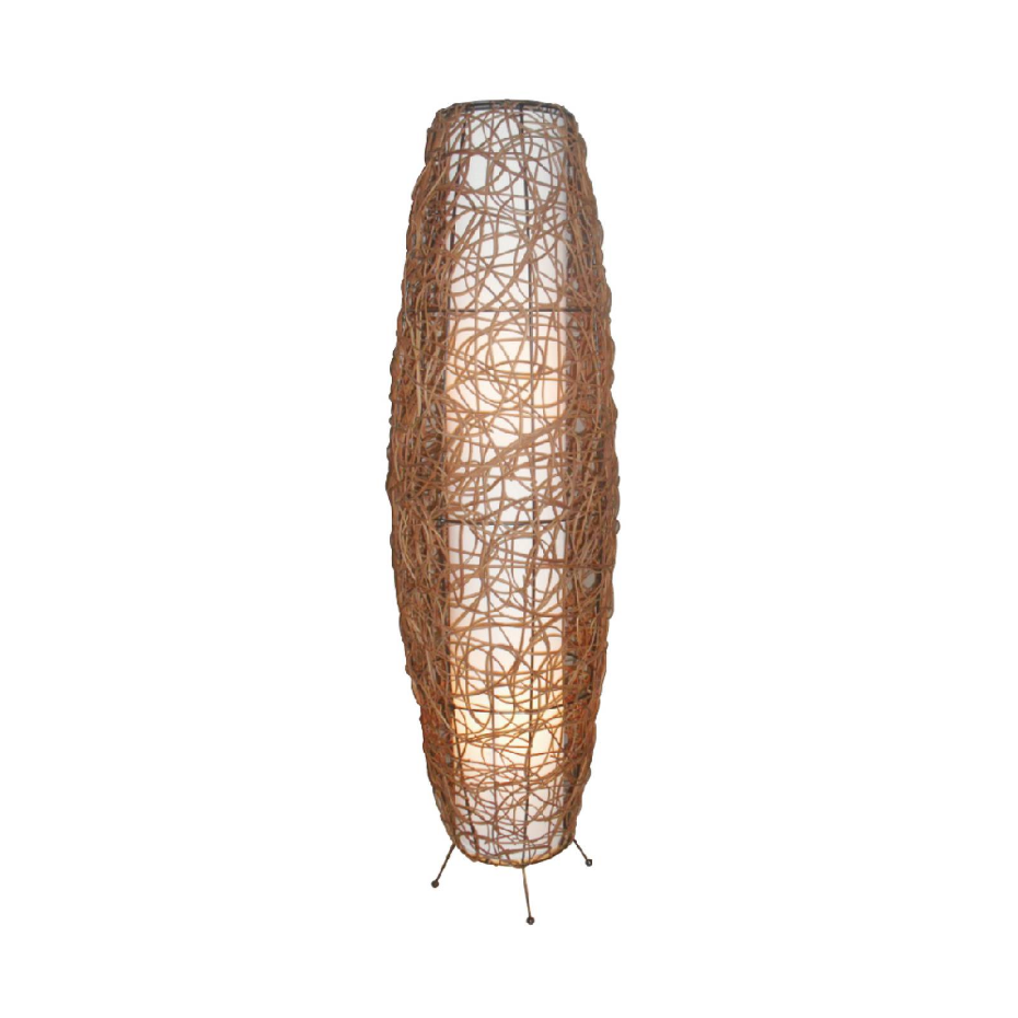 Lampadaire en bois moderne, Nias