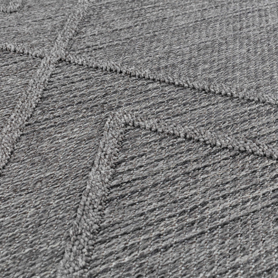Tapis intérieur extérieur à motif géométrqiue PATARA