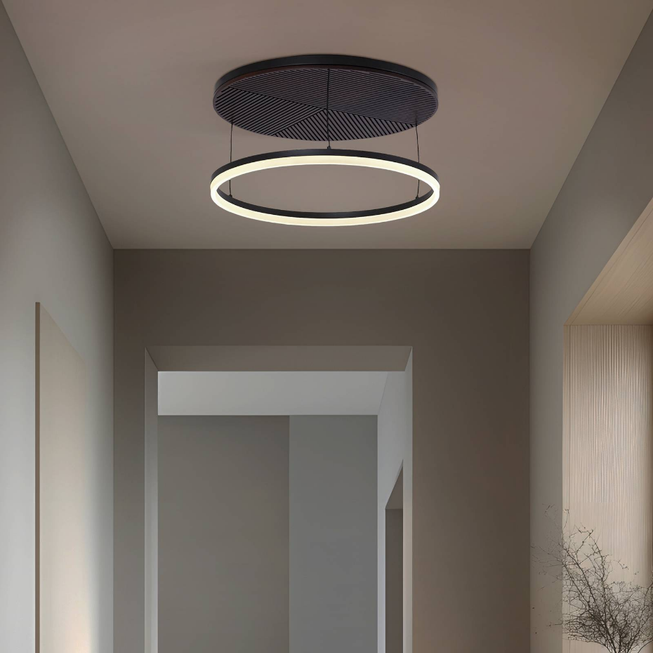 Plafonnier en métal moderneLED, Orven