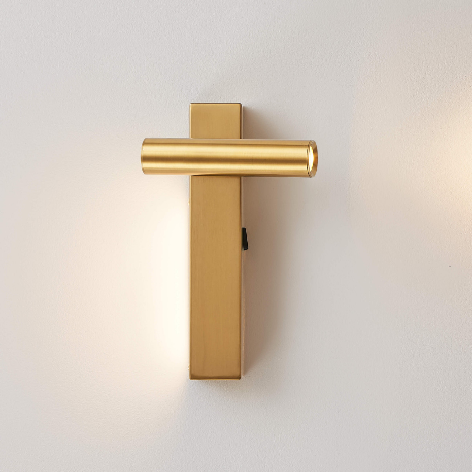Applique LED en laiton droite - LODVI