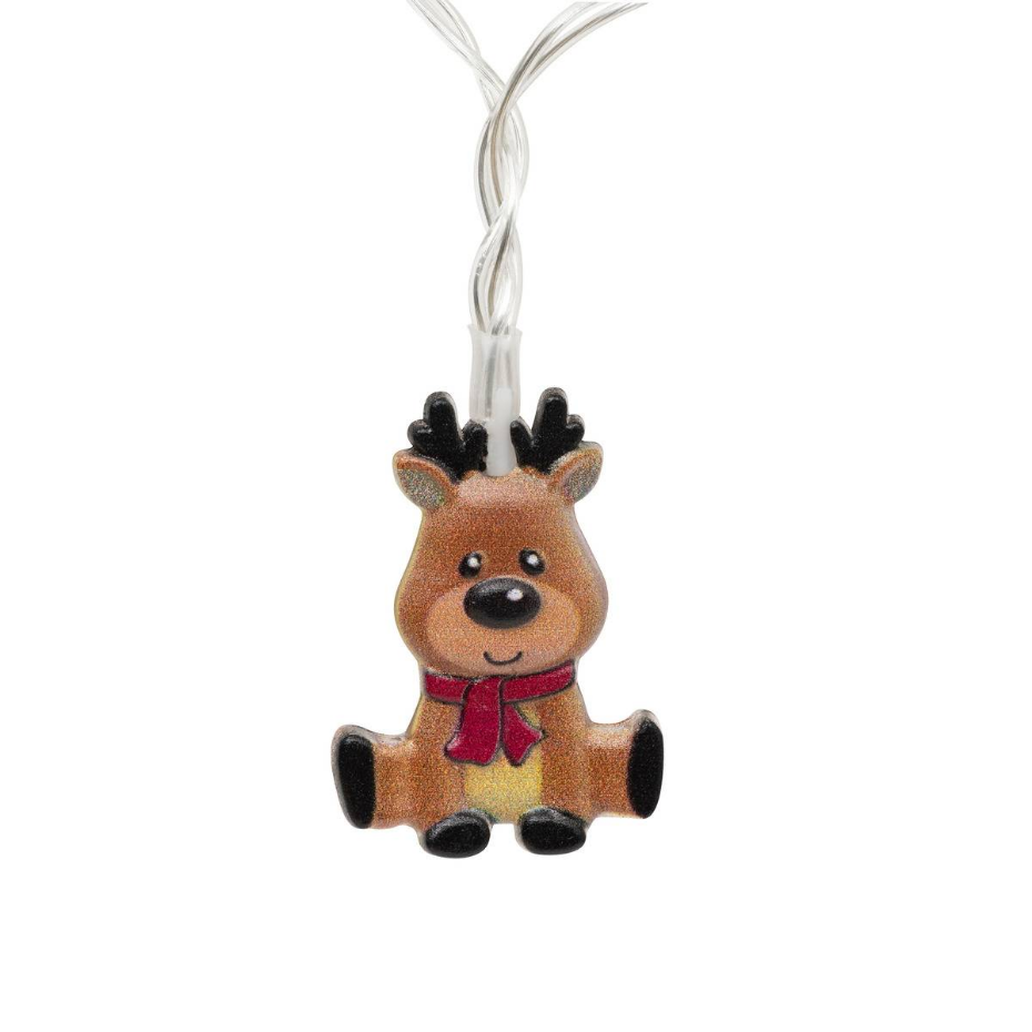 Guirlande lumineuse de Noël 1,65m 10 LED - assortis