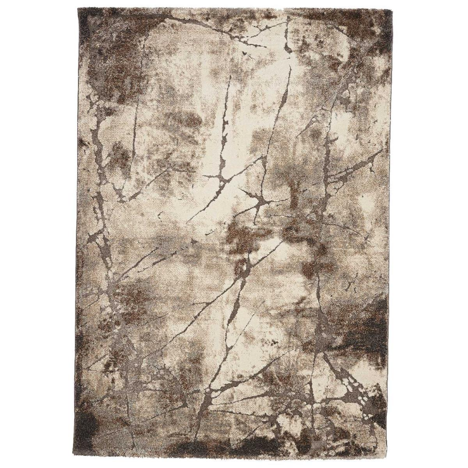 Tapis salon et chambre tissé motif abstrait TERSORE