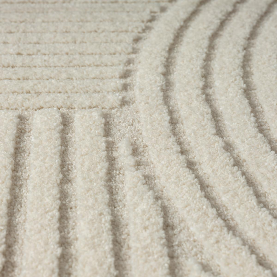 Tapis salon et chambre tissé motif simple LYN9 CERNAN