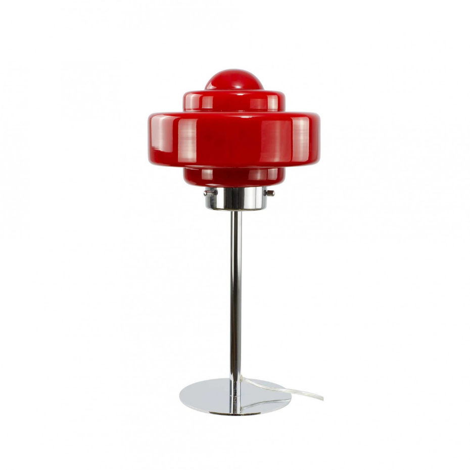 Lampe à poser en verre & métal, ZENI