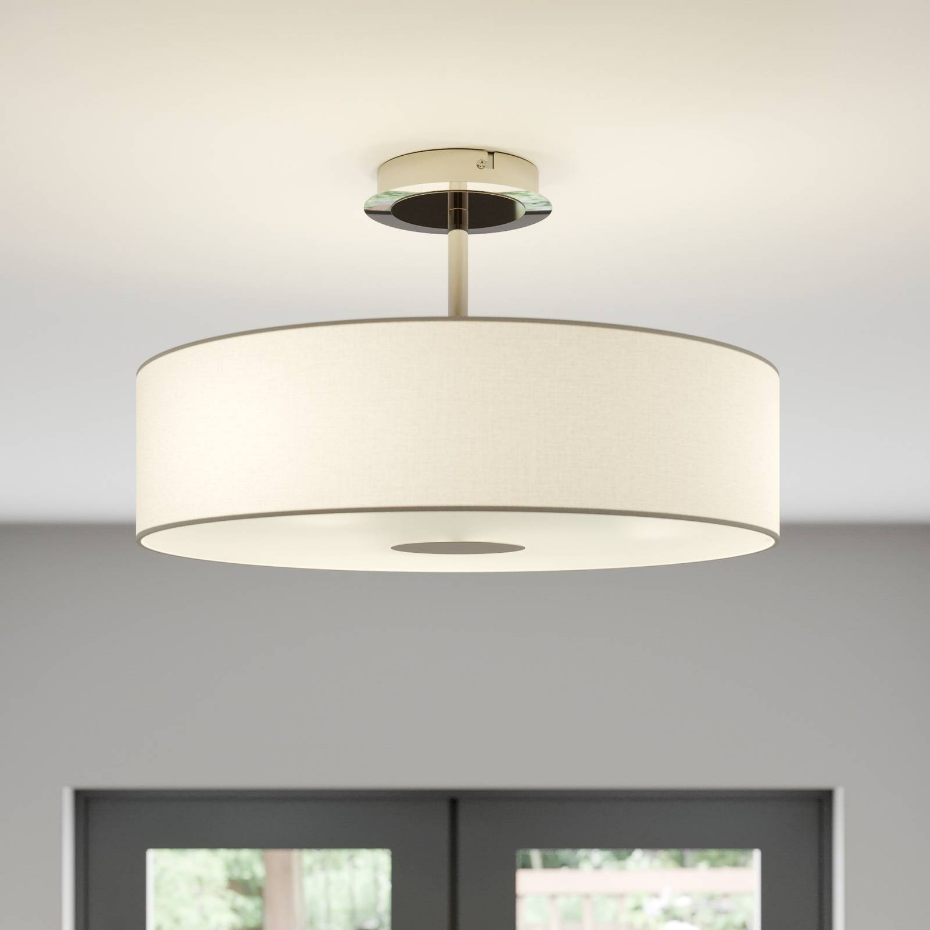 Plafonnier en textile moderne, Josia