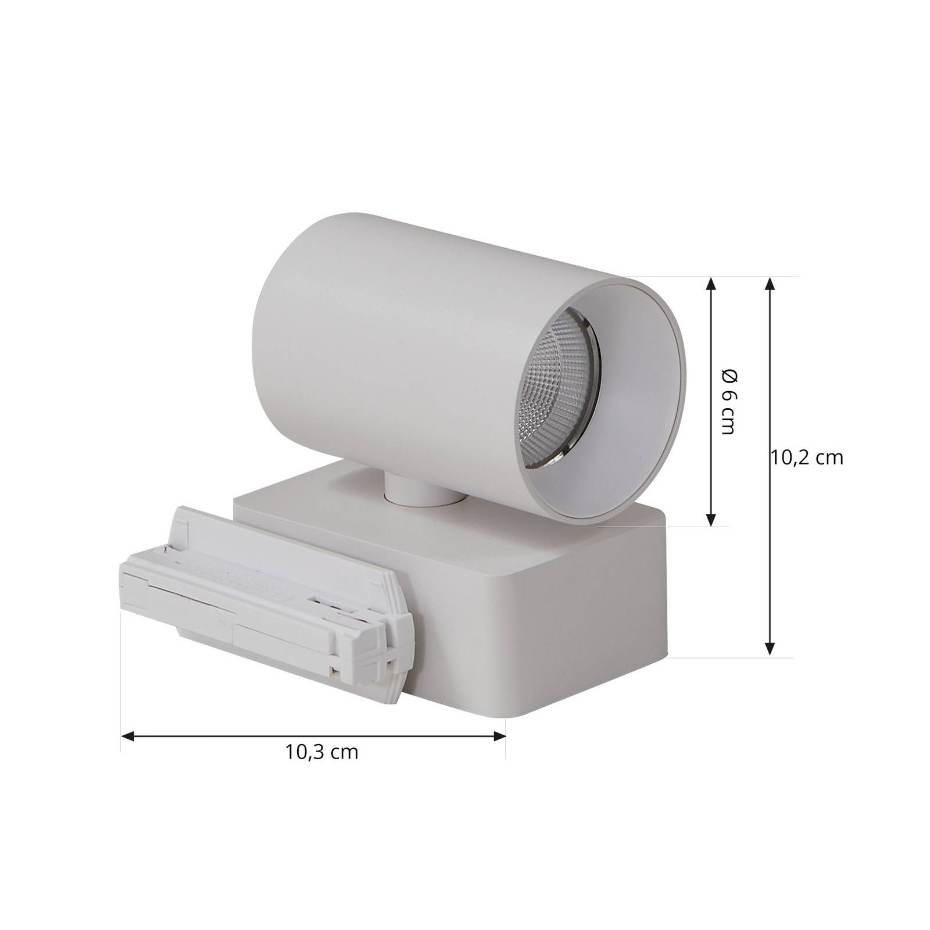 Luminaire sur rail électrique en aluminiumLED