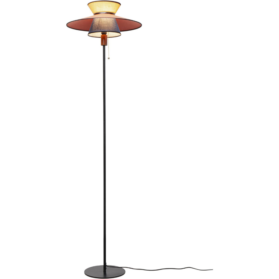 Lampadaire en acier et coton, RIVA
