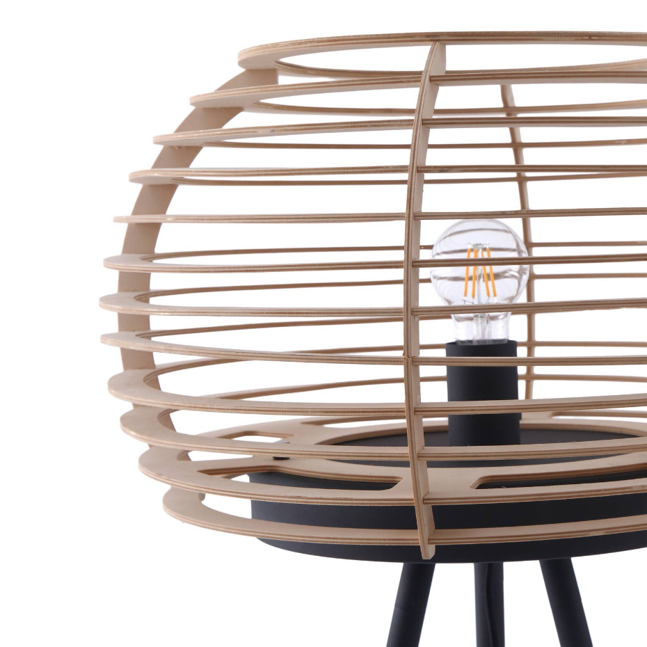 Lampadaire en métal moderne, Ediz