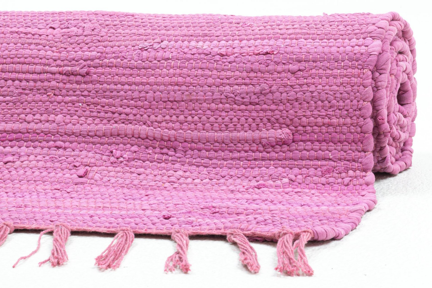 Tapis réversible coloré en coton tissé à la main - Happy Cotton