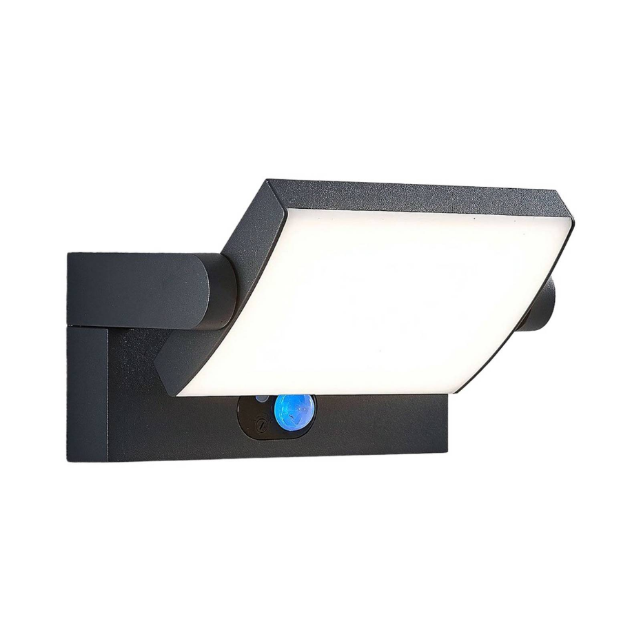 Lampe solaire extérieure en aluminiumLED