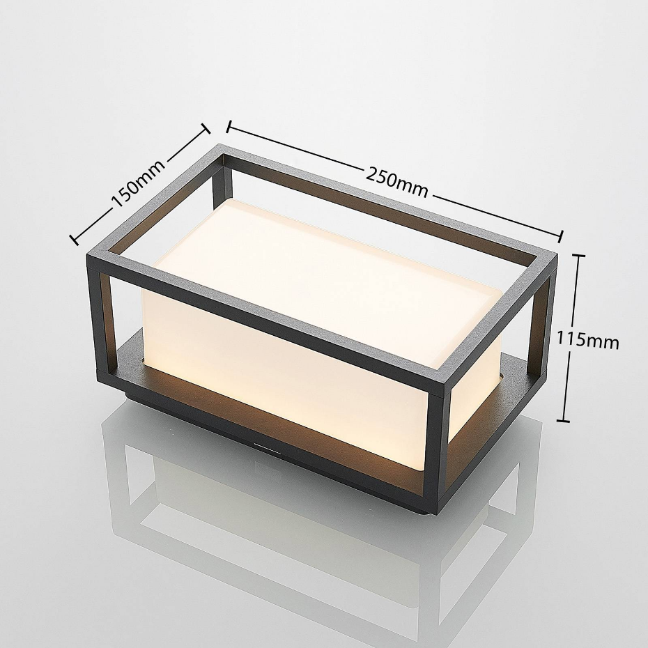 Applique extérieure en aluminium moderneLED