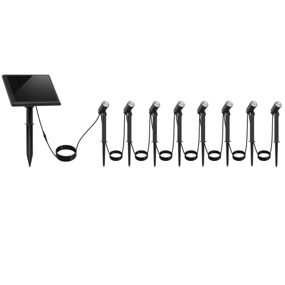 8 Spot solaire connecté MINI ROUNDY 100LM