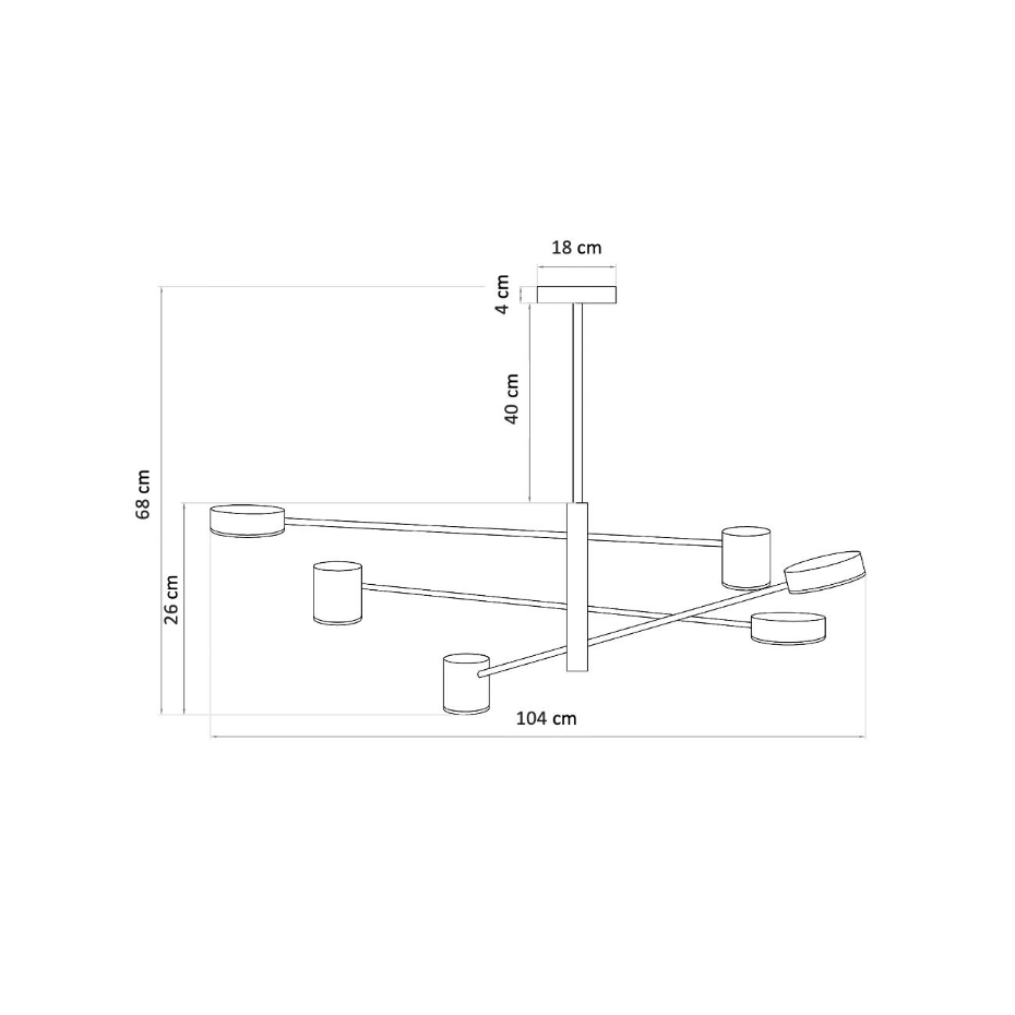 Grande Suspension à Spots - FORENZA