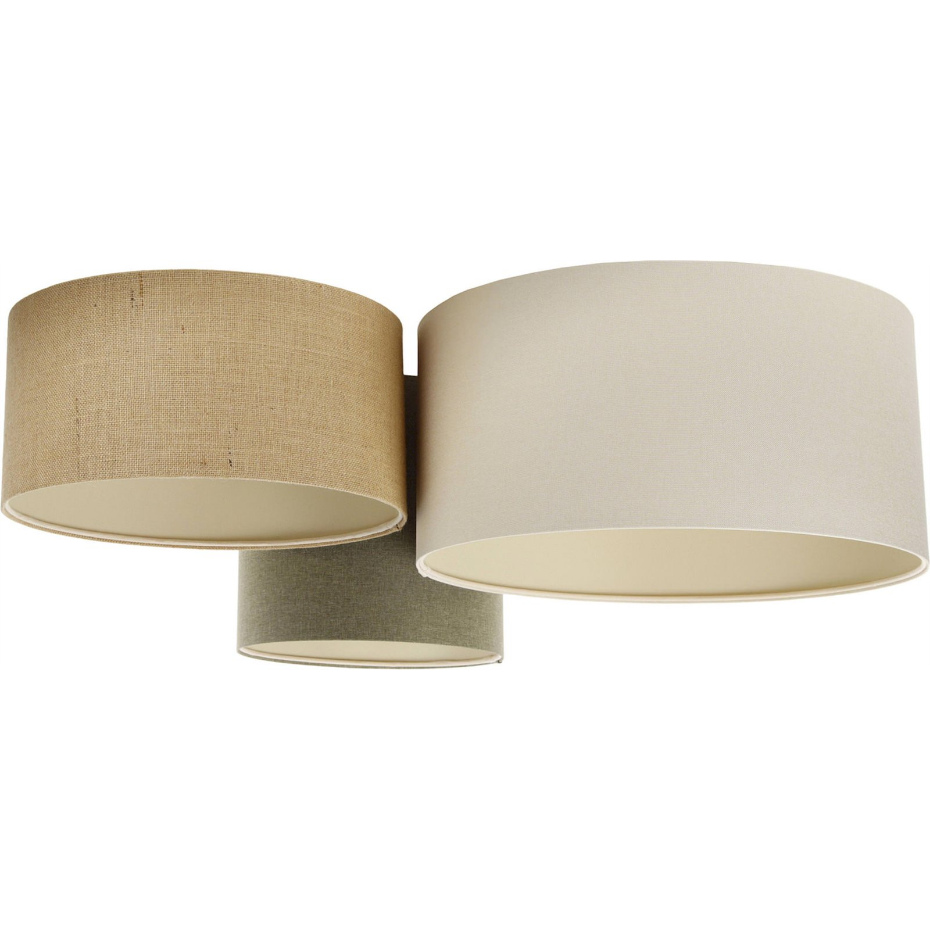 Plafonnier rond en tissu Boho Elegant