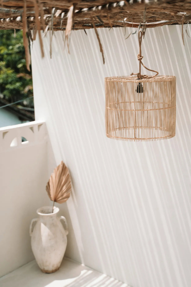 Suspension en rotin CHACHA