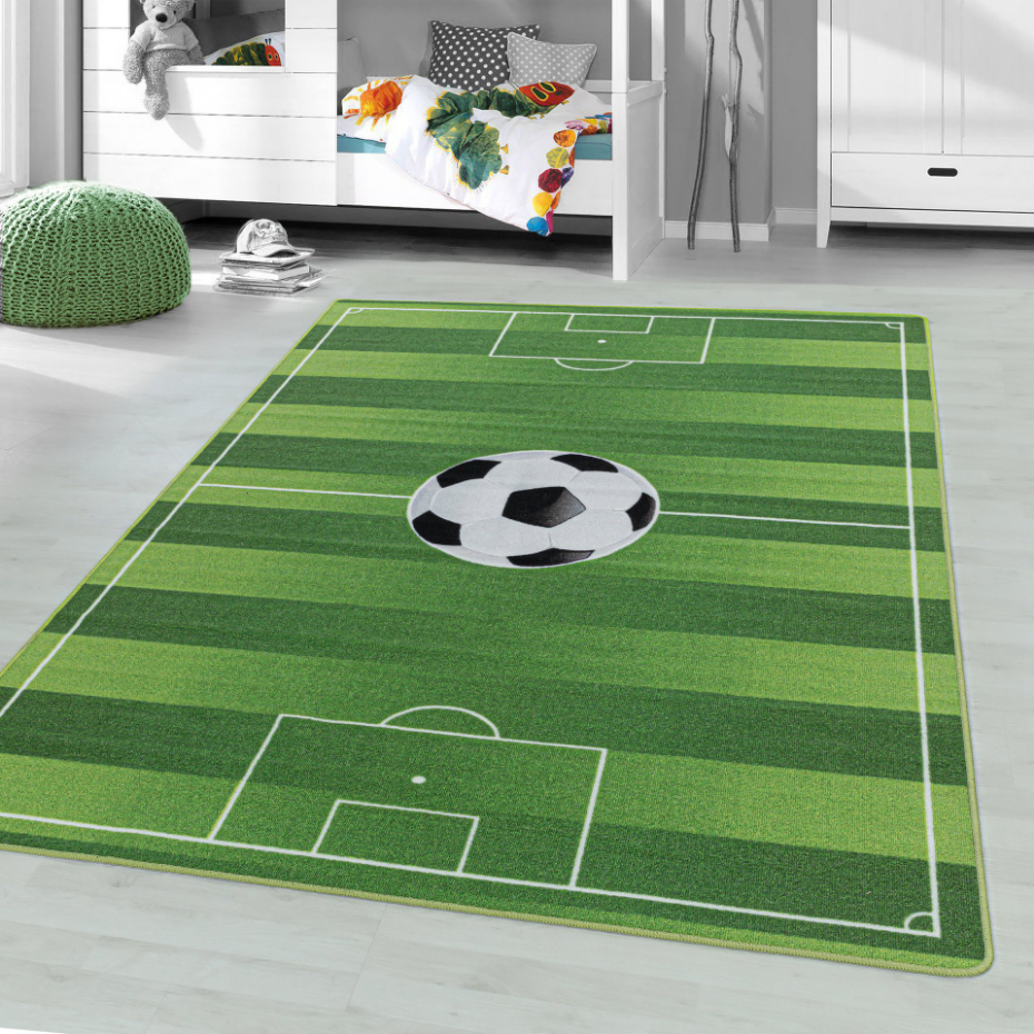 Tapis enfant terrain de foot PLAY