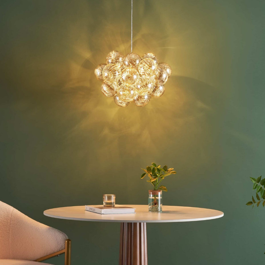 Suspension effet bouquet lumineux - MAELI