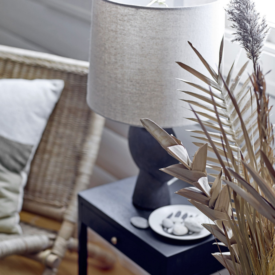 Lampe à poser en terre cuite H54,5cm - SERGIO