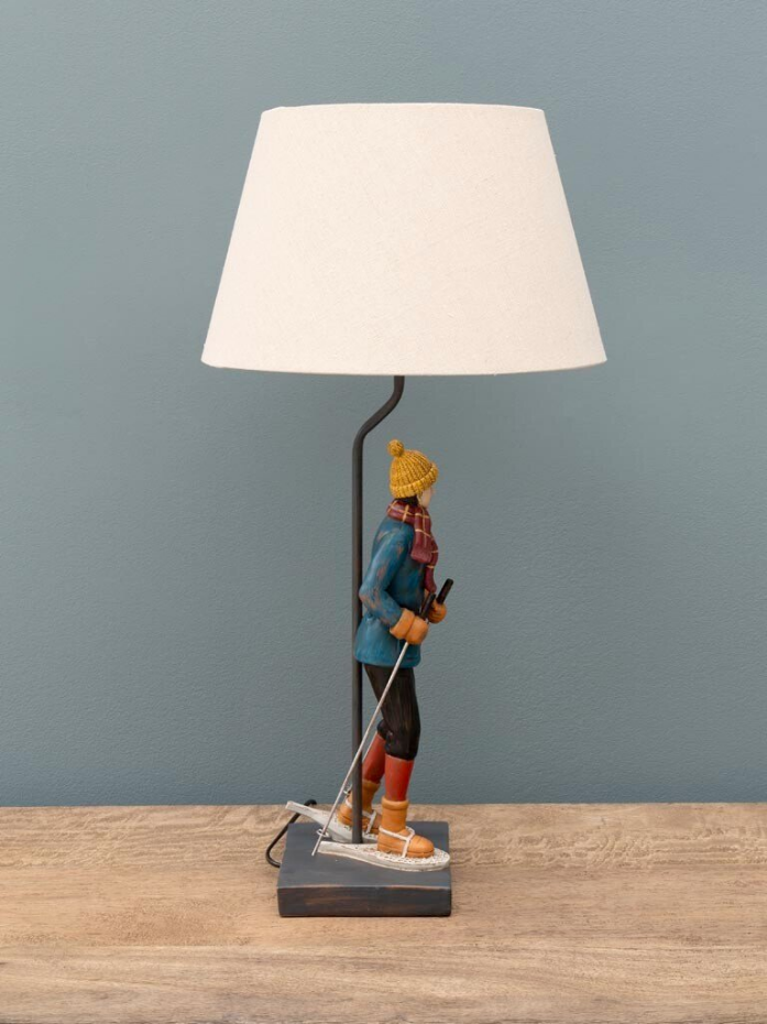 Lampe à poser en résine RANDONNEUR