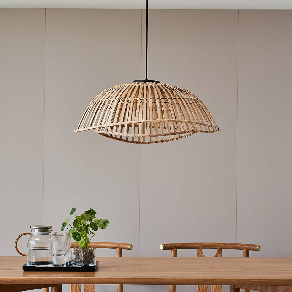 Suspension en bambou scandinave, Ilajus
