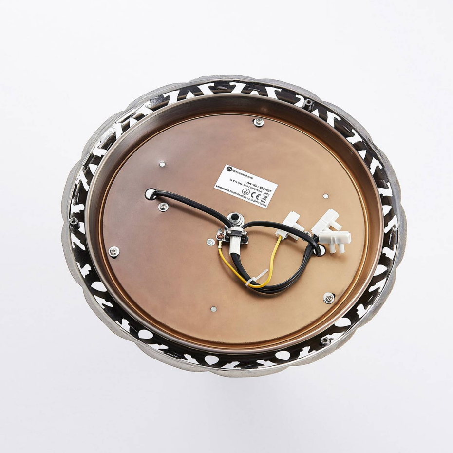 Plafonnier en verre antique, Anni