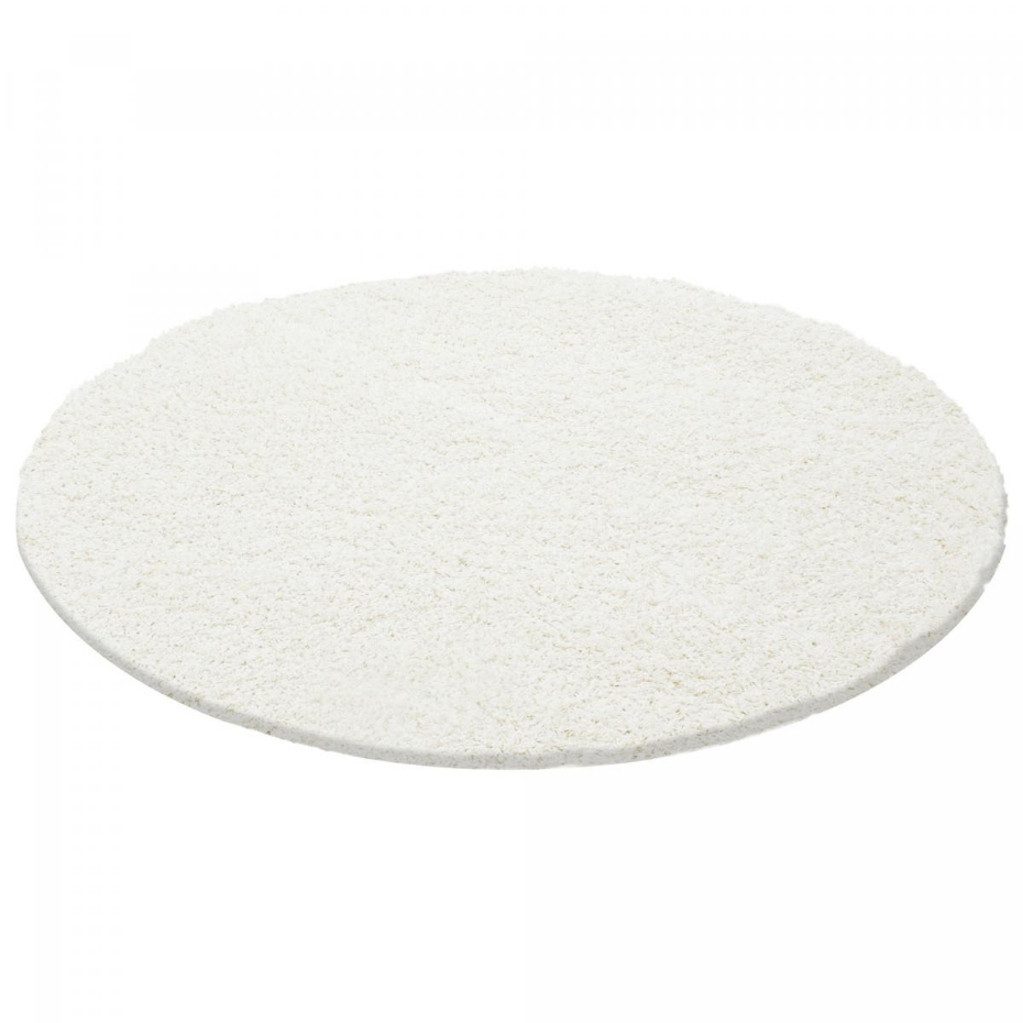 Tapis poils longs shaggy tissé motif uni UNI L