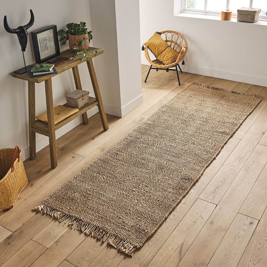 Tapis de couloir en jute, Ajan