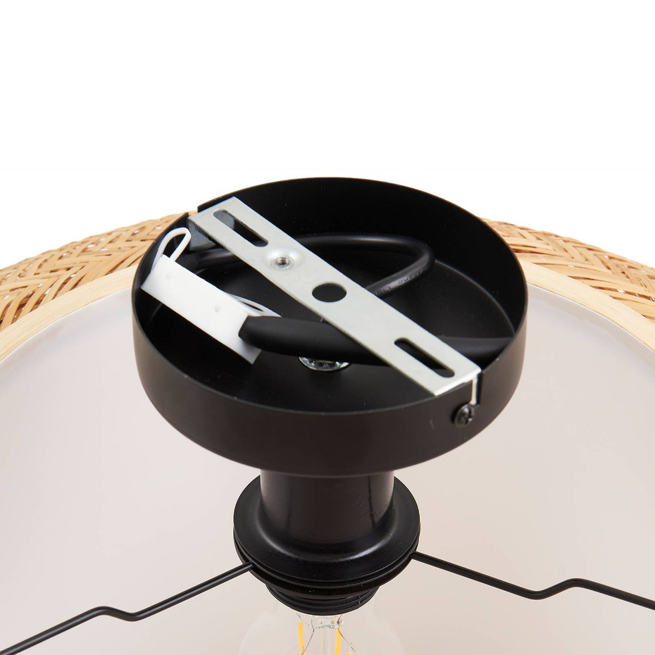 Plafonnier en bambou traditionnel, Romaine